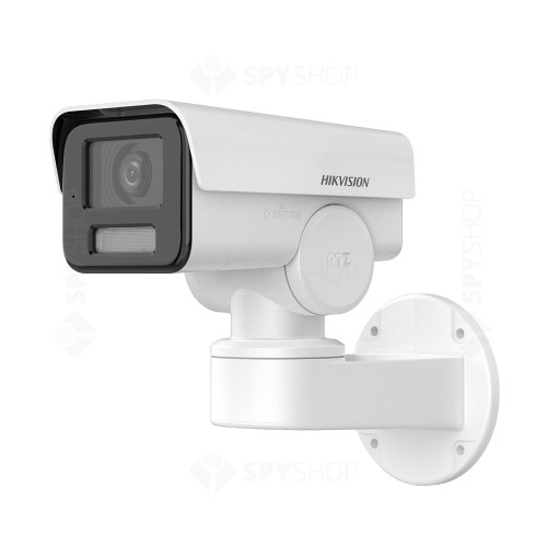 Camera supraveghere IP exterior Hikvision DS-2CD1A43G0-IZU, 4 MP, IR 50 m, 2.8-12 mm, PoE, microfon, slot card, motorizat