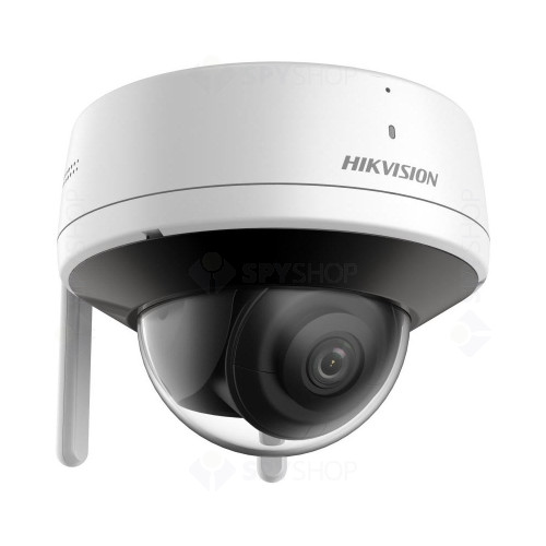 Camera supraveghere wireless IP Dome  HikVision DS-2CV2141G2-IDW(2.8MM)(W)/EU, 4 MP, 2.8 mm, IR 30 m, microfon, difuzor, slot card