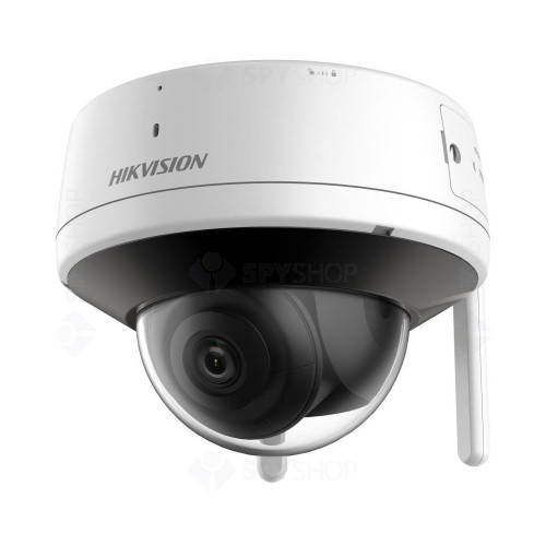 Camera supraveghere wireless IP Dome  HikVision DS-2CV2141G2-IDW(2.8MM)(W)/EU, 4 MP, 2.8 mm, IR 30 m, microfon, difuzor, slot card