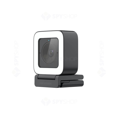 Camera web plug and play Hikvision DS-UL8, 4K, microfon, lumina suplimentara alba, auto focus