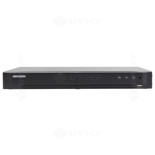 DVR Hikvision Turbo AcuSense IDS-7208HUHI-M2/S(C), 8 canale, 5 MP, functii smart, audio prin coaxial