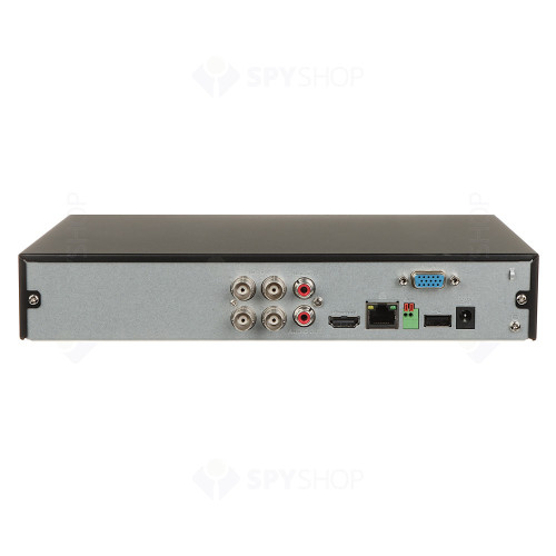 DVR Pentabrid Dahua WizSense XVR5104HS-4KL-I3, 4K-N, 4 canale, POS, IoT, audio prin coaxial