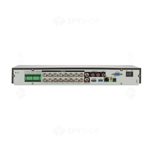 DVR Pentabrid Dahua XVR5216A-4KL-I3, 16 canale, 4 K, SMD plus, audio prin coaxial
