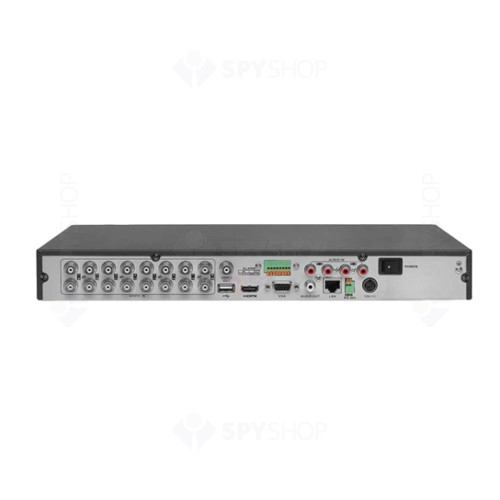 DVR Pentabrid Hikvision Turbo HD AcuSense IDS-7216HUHI-M2/P, 16 canale, 8 MP, functii smart, audio prin coaxial, PoC