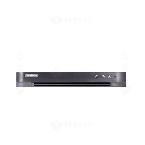 DVR Turbo HD Hikvision DS-7208HTHI-K2, 8 canale, 8 MP, audio prin coaxial