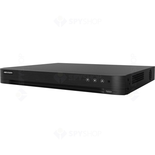 DVR Turbo HD AcuSense Hikvision IDS-7208HTHI-M2S, 8 canale , 8 MP, audio prin coaxial