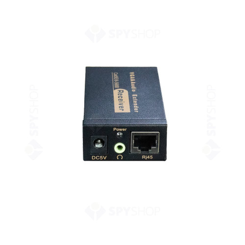 Extender VGA/Audio activ Acvil V2A, 1 canal video, 1 canal audio, 100m, compatibil CAT5/CAT5e/CAT6/UTP/STP