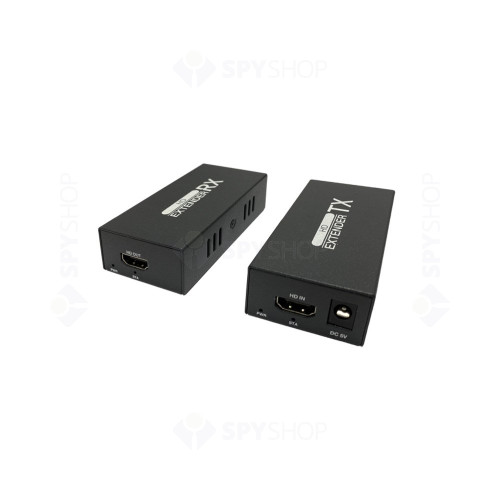 Extender HDMI activ UTP801HD-A2(V.2) prin cablu UTP CAT6, 50 m 