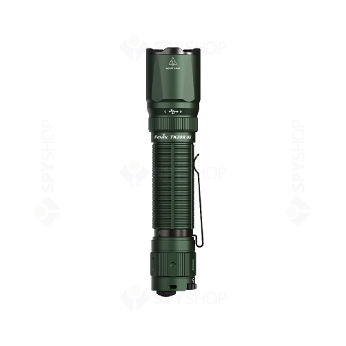 Lanterna tactica reincarcabila Fenix TK20R UE Tropic Green, 2800 lumeni, 465 m