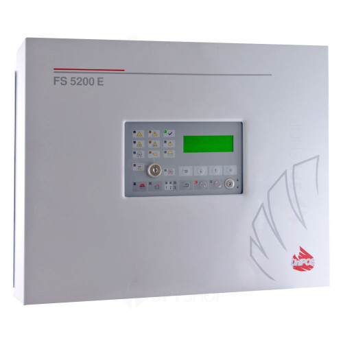 Sistem alarma antiincendiu conventional UniPOS KIT-UP10C, 3 linii detectie, 10 detectori, 100 evenimente