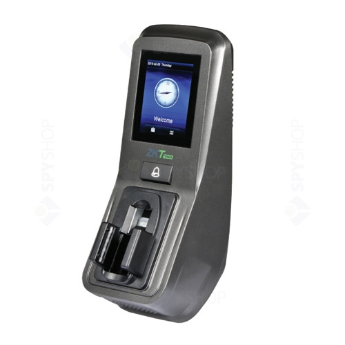 Controler multi-biometric ZKTeco FV350-ID, pontaj, recunoastere vene, cititor de amprente, cititor de proximitate, PIN