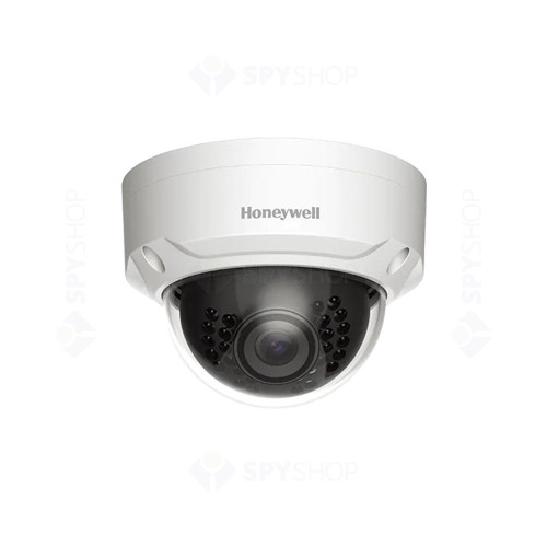 Camera supraveghere IP Dome Honeywell H4W2PER3V, 2 MP, IR 30m, 2.8 mm, PoE, slot card