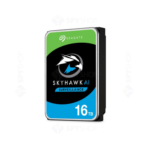 Hard Disk Seagate Skyhawk Surveillance AI ST16000VE002 , 16TB, 256MB, 7200RPM