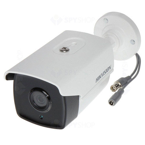 RESIGILAT - Camera supraveghere exterior Hikvision TurboHD DS-2CE16D0T-IT5E PoC, 2 MP, IR 80 m, 3.6 mm