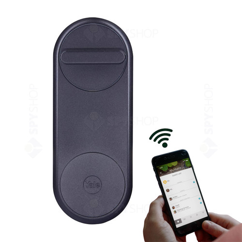 Incuietoare inteligenta WiFi Yale Linus 05/101200/MB, bluetooth 4.2, iOS/Android, geo-fencing, control de la distanta