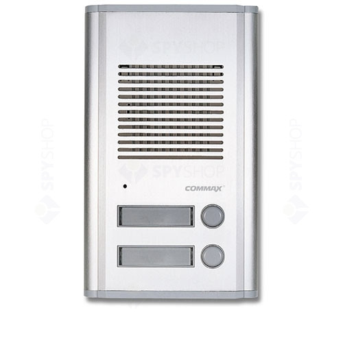 Interfon de exterior Commax DR-201AG, 2 familii, ingropat, 2 fire