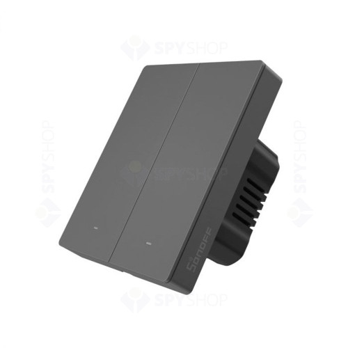 Intrerupator smart dublu WiFi Sonoff M5-2C-80