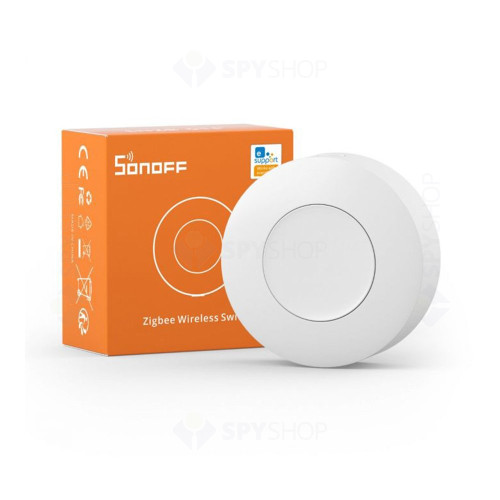 Intrerupator smart wireless ZigBee Sonoff SNZB-01P