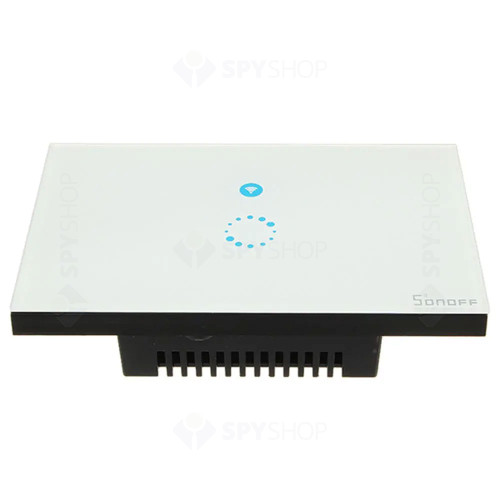 Intrerupator touch smart simplu WiFi Sonoff Touch, 2.4 GHz