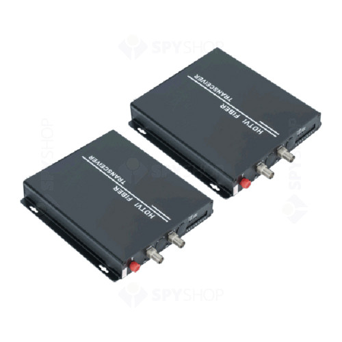Kit convertor video HD UTP102HV-FS20-1080 analogic, 20 km, 75 ohm  