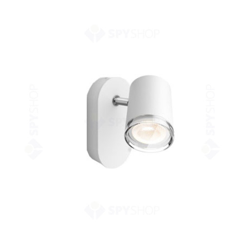Lampa LED pentru baie Philips Hue Adore, Dimabila, 5W, 350 lm, 2200-6500K, Intrerupator cu variator inclus