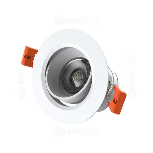 Lampa smart LED Spotlight Orvibo DD20Z-06, 500 lm, 6 W, deschidere 70-80 mm, control de pe telefon