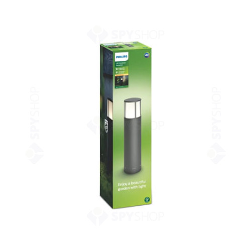 Lampa tip stalp LED exterior Philips Stock, 6W, 600 lm, IP44