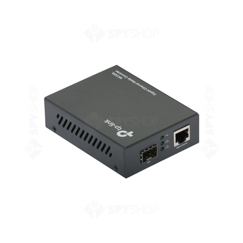Media convertor Gigabit TP-Link MC220L, 1 port SFP, multi/single-mod, montabil in rack