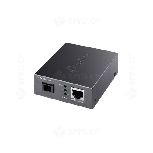Media convertor Gigabit TP-Link TL-FC311A-20, 2 porturi, SC, 20 Km, single-mode 