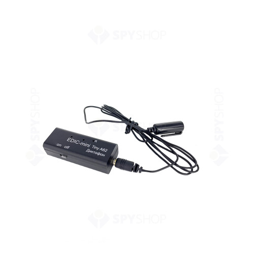 Micro reportofon digital profesional TSM Edic-mini Tiny AR-T-A62, 2GB, autonomie 25 ore, stereo, activare vocala