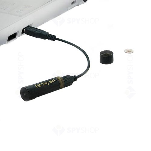 Micro reportofon digital profesional TSM Edic-mini Tiny+ AR-T-B47-300, 2GB