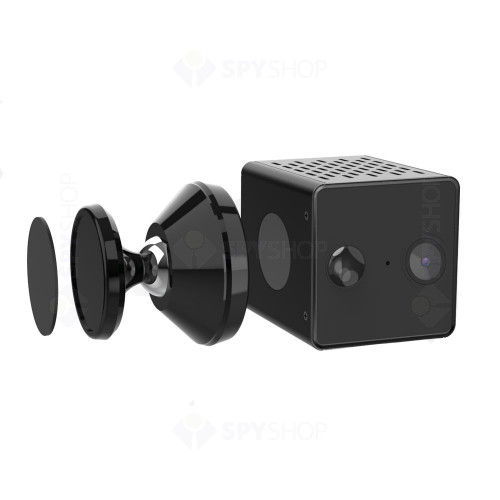 Microcamera video wireless WiFi Vstarcam CB71, 2 MP, IR 10 m, 3.2 mm, PIR, detectie miscare, microfon, slot card