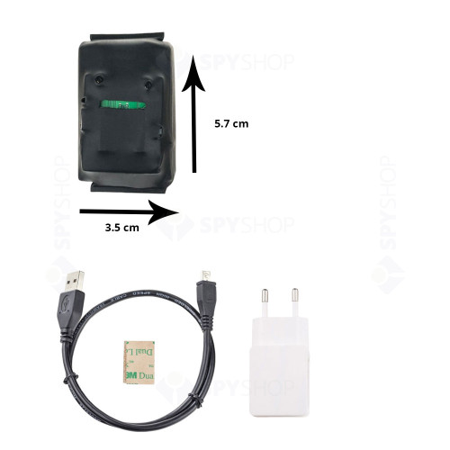 Microfon spion StealthTronic LONGLIFE 60 GSM09-VA, GSM, callback, 75 zile standby