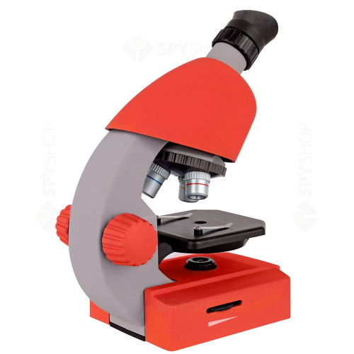 Microscop optic Bresser Junior 40x-640x rosu