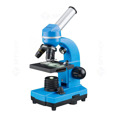 Microscop optic Bresser Junior Student Biolux, albastru