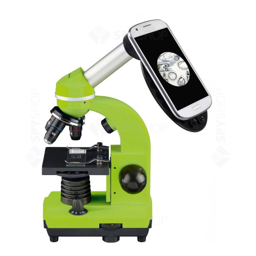 Microscop optic Bresser Junior Student Biolux, verde
