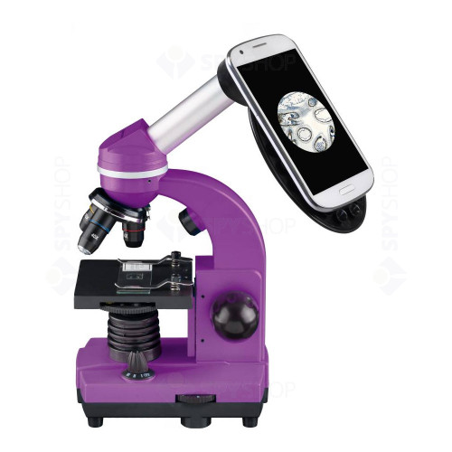 Microscop optic Bresser Junior Student Biolux, violet