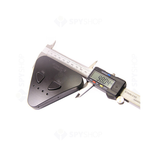 Mini reportofon profesional digital Edic-mini 3D 3D-recorder, slot card, 65 dB, 18 m, stereo, VAS/3D, autonomie 150 ore