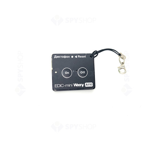 Mini reportofon TSM Edic-mini Weeny AR-W-A110, 256 Mb, autonomie 17 ore, 90 dB, activare vocala