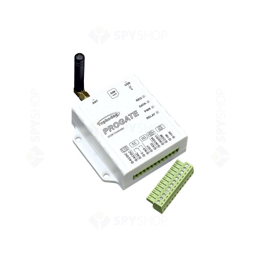 Modul control GSM PROGATE-4G, GSM 4G, 800 utilizatori, Wiegand