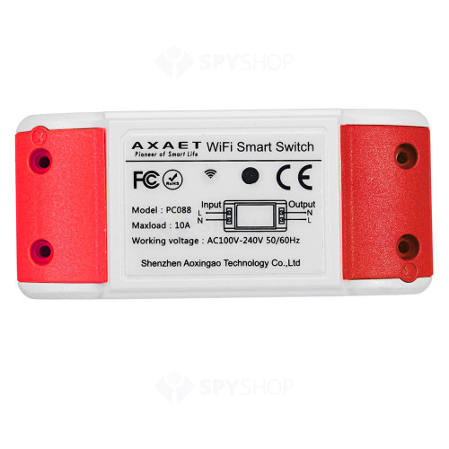 Modul de comanda WiFi Axaet PC088, 1 canal, 10A