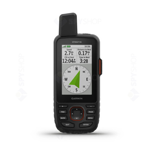 Navigator portabil Garmin GPSMAP 66I EMEA, BirdsEye, autonomie 200 ore