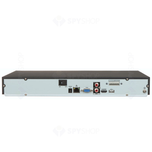 NVR Dahua NVR4208-4KS2/L, 8 canale, 8 MP, 160 Mbps, SMD Plus, detectie faciala