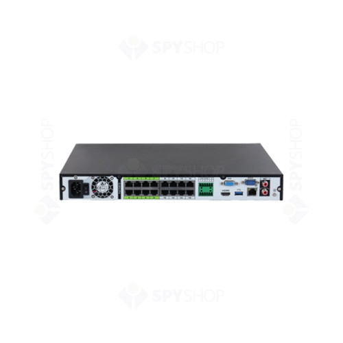 NVR Dahua WizSense NVR5216-16P-EI, 16 canale, 32 MP, 384 Mbps, PoE