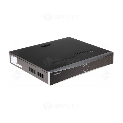 NVR Hikvision AcuSense DS-7732NXI-I416PS, 32 canale, 12 MP, 256 Mbps, POS, detectie faciala, 16 PoE
