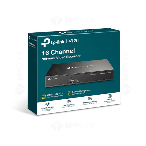 NVR Tp-Link VIGI NVR1016H, 16 canale, 8 MP