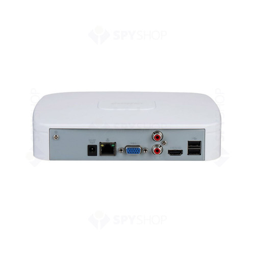 NVR Dahua WisSense NVR4104-EI, 4 canale,16 MP, 80 Mbps, functii smart