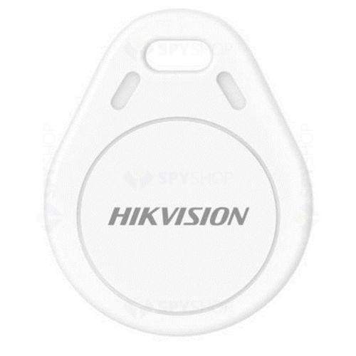 Tag de proximitate Hikvision DS-PT-M1, 13.56 MHz, alb, 25 bucati