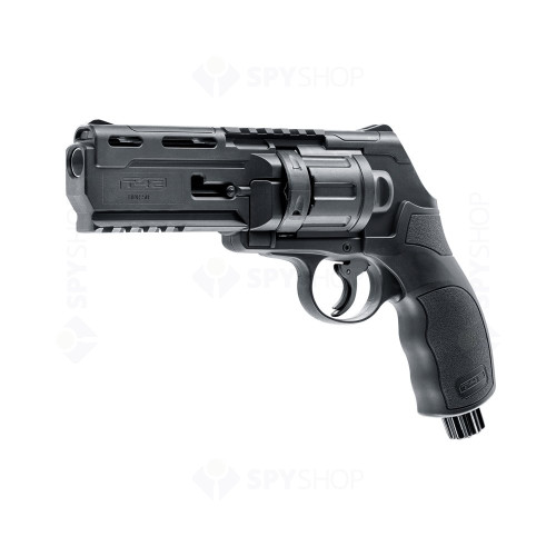 Pistol paintball cu bile de cauciuc/creta/vopsea Umarex Walther T4E HDR 50, cal. .50 – black, 7.5 jouli