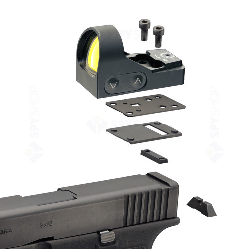 Placuta de montare dispozitiv de ochire MiniDot HD pentru Glock 9mm Delta DO-2823